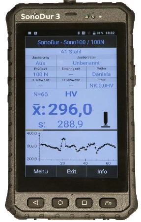 Berg Rental - NewSonic SonoDur 3 UCI Hardness Tester